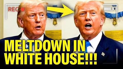 🚨 SICKLY Trump has DISASTER WH Presser after AWFUL TRIP