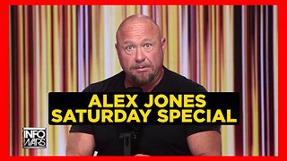 ALEX JONES SATURDAY SPECIAL 8/9/25 • BILL GATES SUES TEXAS TO FORCE EATTING OF FAKE LAB-GROWN MEAT