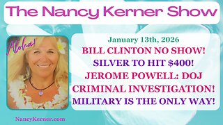Clinton: No Show! Silver to Hit $400! J.Powell: DOJ Criminal Investigation! Military is the Only Way!