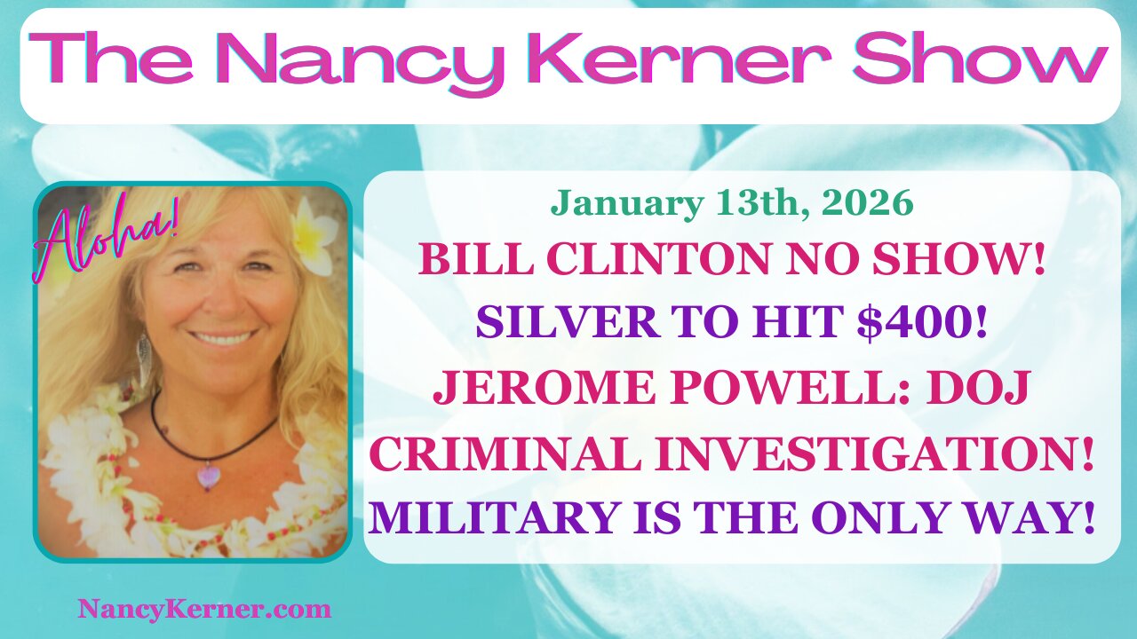 Clinton: No Show! Silver to Hit $400! J.Powell: DOJ Criminal Investigation! Military is the Only Way!