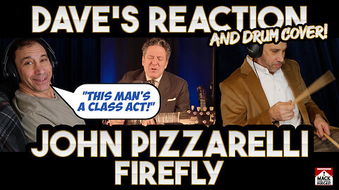 Dave's Reaction and Drum Cover! John Pizzarelli — FIrefly