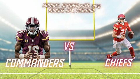 Washington Commanders @ Kansas City Chiefs, Week 8, Diggin' Deeper Into the NFL