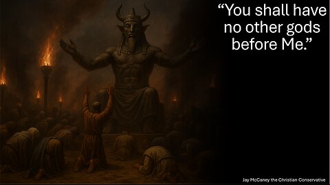 “You shall have no other gods before Me.”