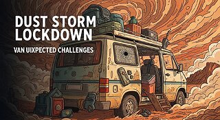 Surviving a Dust Storm: Van Life Lockdown Diaries