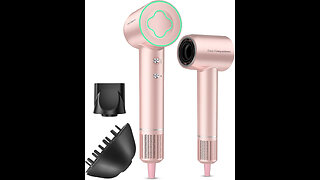 Hair Dryer - 150000 RPM High-Speed Brushless Motor Negative Ionic Blow Dryer