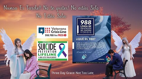 NO ES MUY TARDE TODAVÍA! NO TE QUITES