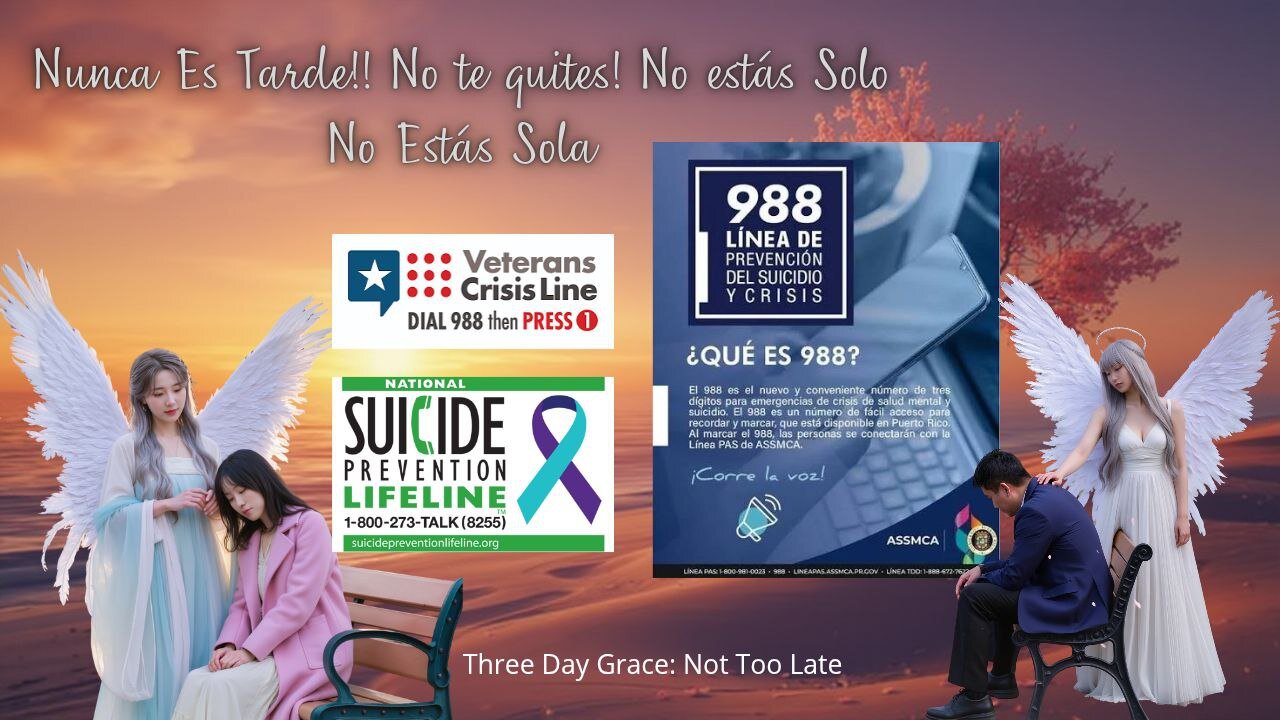 NO ES MUY TARDE TODAVÍA! NO TE QUITES