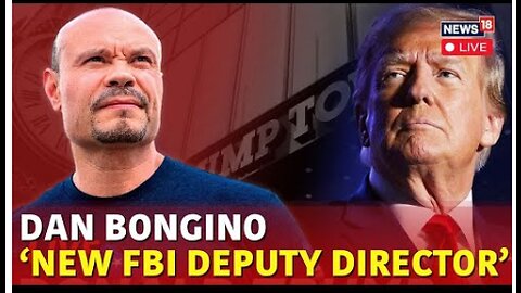 Donald Trump Chooses Dan Bongino As FBI Deputy | Kash Patel | Why Trump Favors Dan Bongino