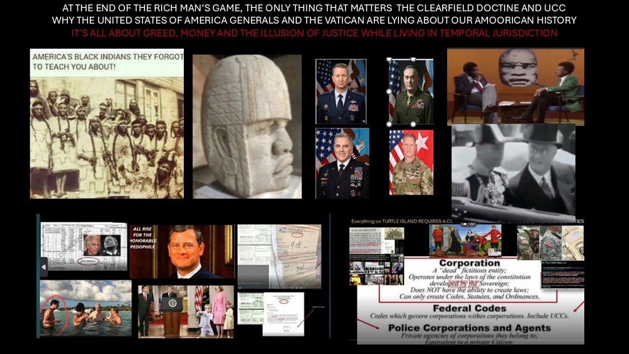 PART 1 WHY DOD, VATICAN, FORT BENNING, FORT MEADE ARE HIDING OUR REAL HISTORY. IT'S ABOUT MONEY AND