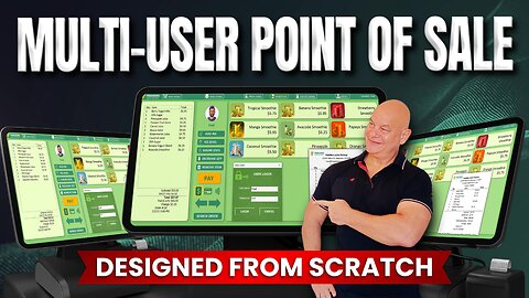 How To Create A Multi-User Point Of Sale (POS) In Excel (Designed From Scratch)