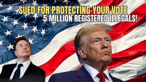 Democrats Sue Trump to Let Illegals Vote — Musk Just Exposed It All