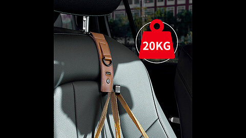Multifunctional Seat Back Car Hook