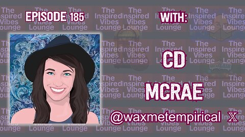 185. Livestream with CD McRae