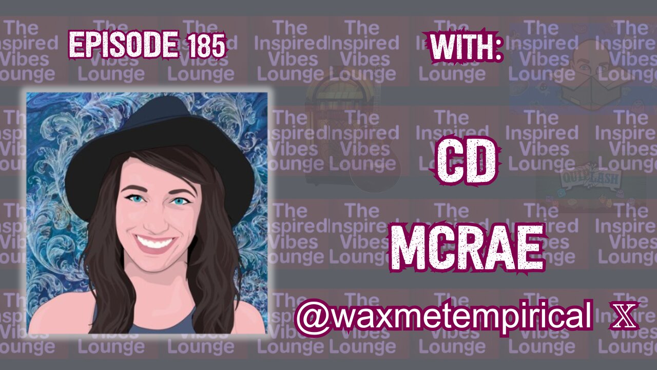 185. Livestream with CD McRae