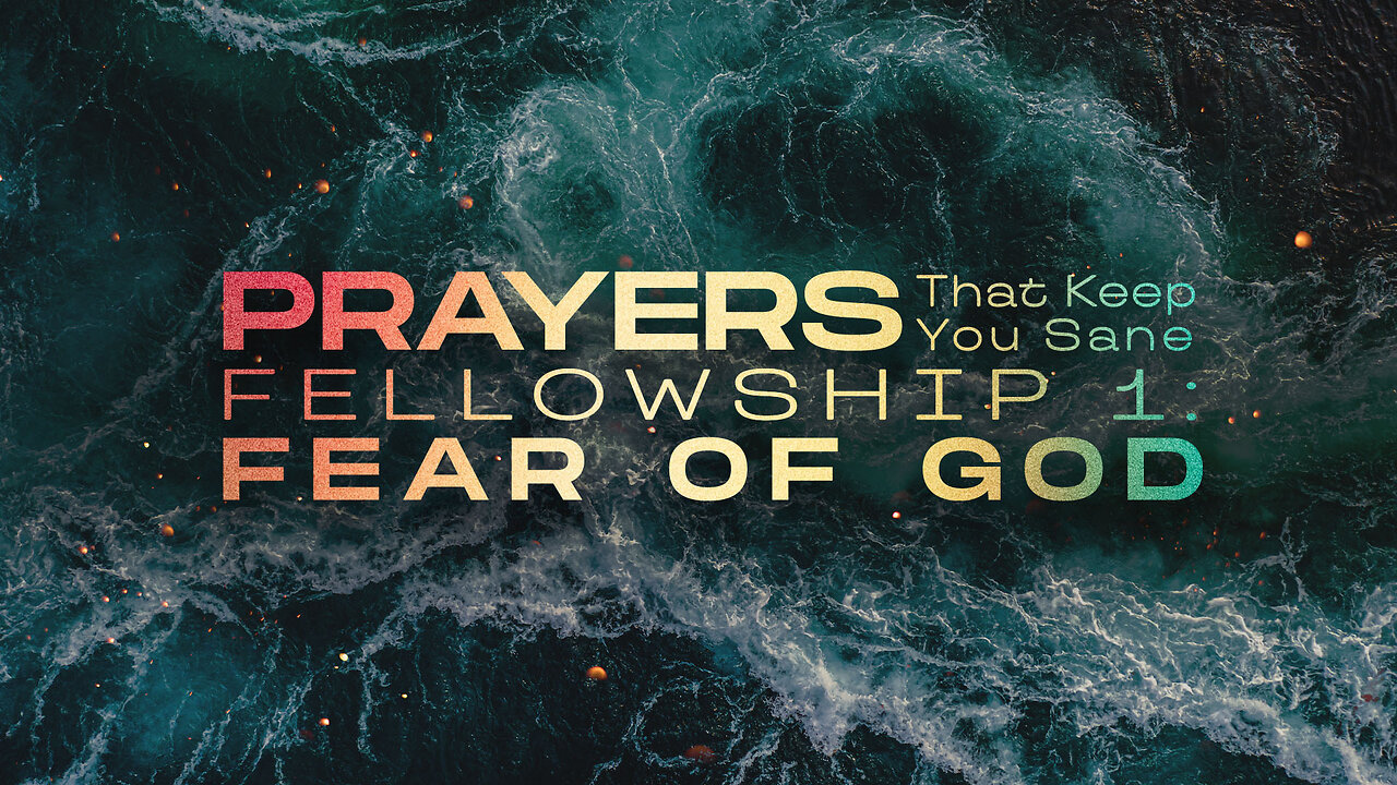 Prayers that Keep You Sane Pt2 | Ron Tucker | Mar 22.2025