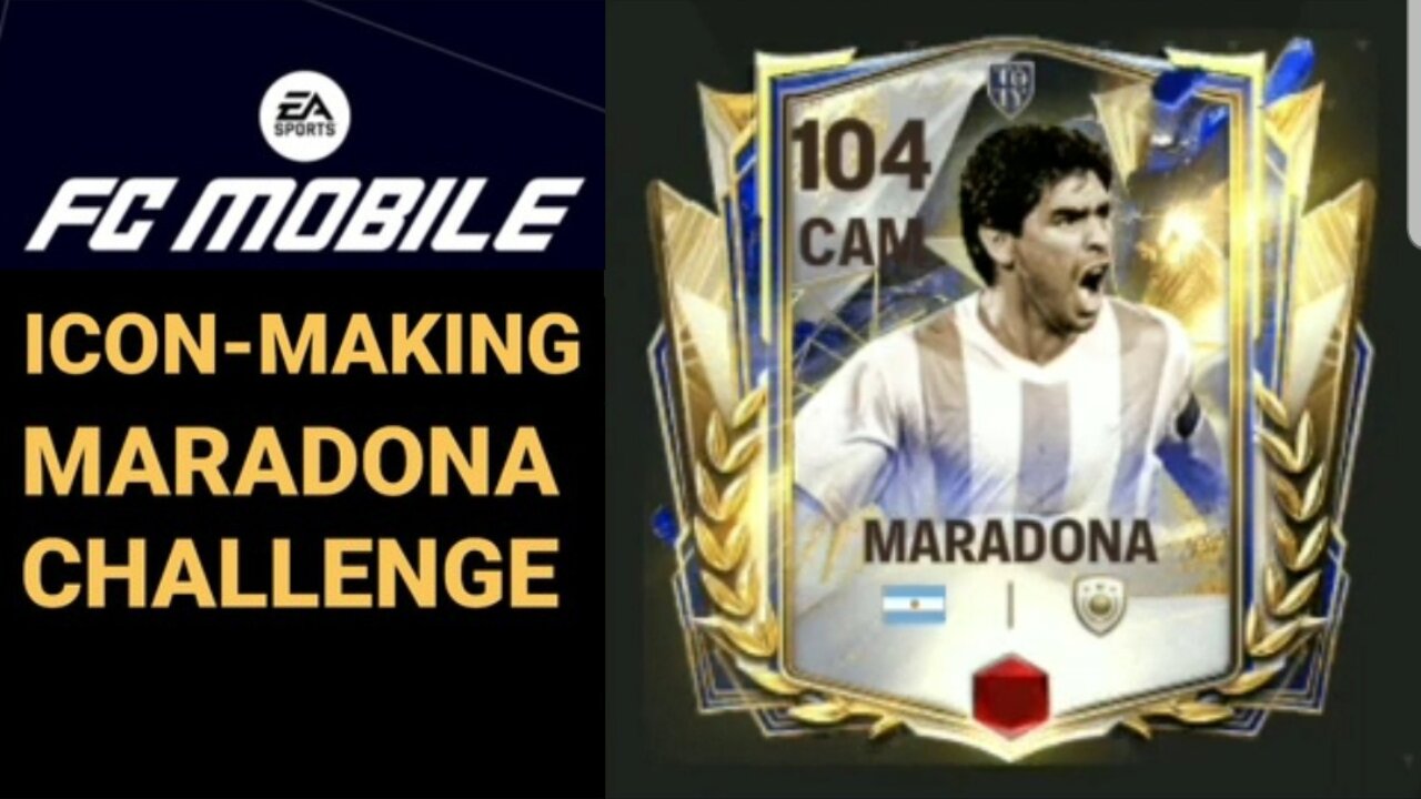 FC MOBILE- Maradona Challenge Part 2