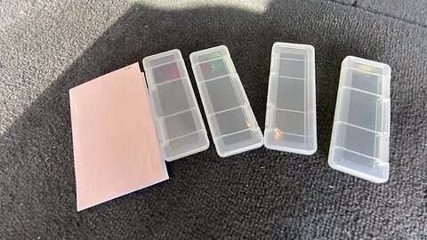 Clear Plastic M.2 2280 2260 2242 2230 SSD Drive Case Portable Holder Protective Box Storage Label