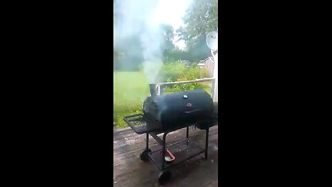 Smoking Some Ribs On The Smoker