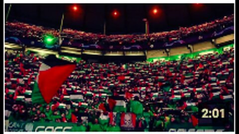 "Celtic Fans Sing 'You'll Never Walk Alone' for Palestine during Celtic vs Atletico Madrid Match"