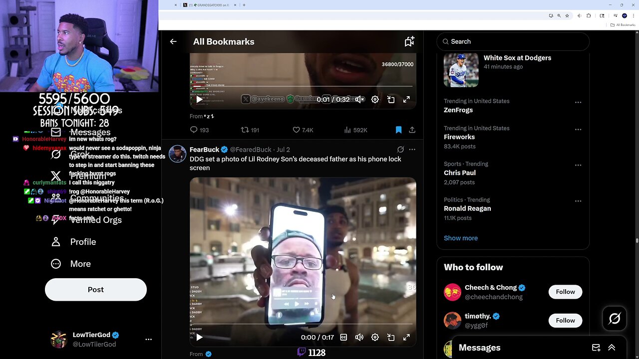 [7.3.25, Part 2] LowTierGod (live) 2025-07-03 214537 [327994192637]