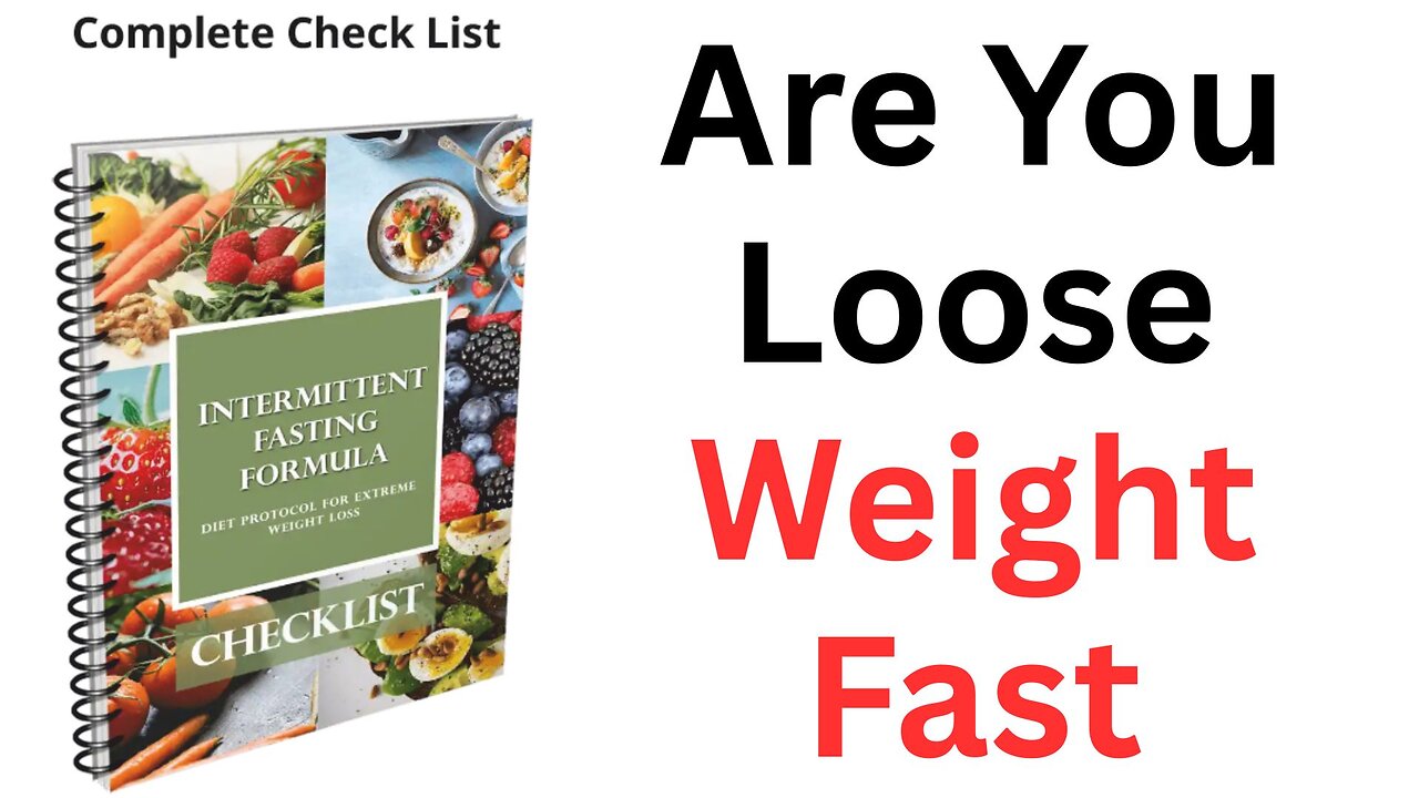 Discover The “Secret” Diet Protocol For Sustainable & Rapid Weight Loss!