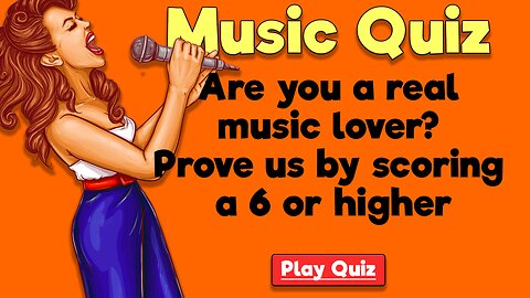 Fun Music Quiz
