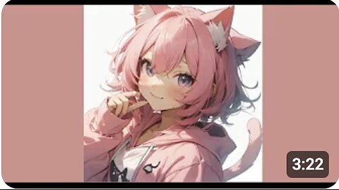 ピンクの猫耳パーカー [J - pop Music]