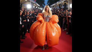 Heidi Klum’s Bizarre Inflatable Outfit FAILS on the Red Carpet! 😂