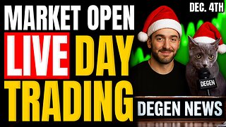 Live Trading Stock Market Open (Futures & Options) || The Matt Kohrs Show