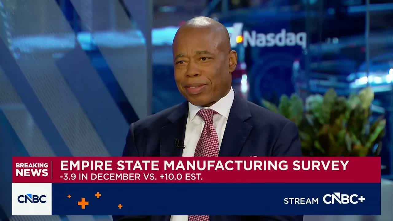 Watch CNBC's full interview with New York City Mayor Eric Adams