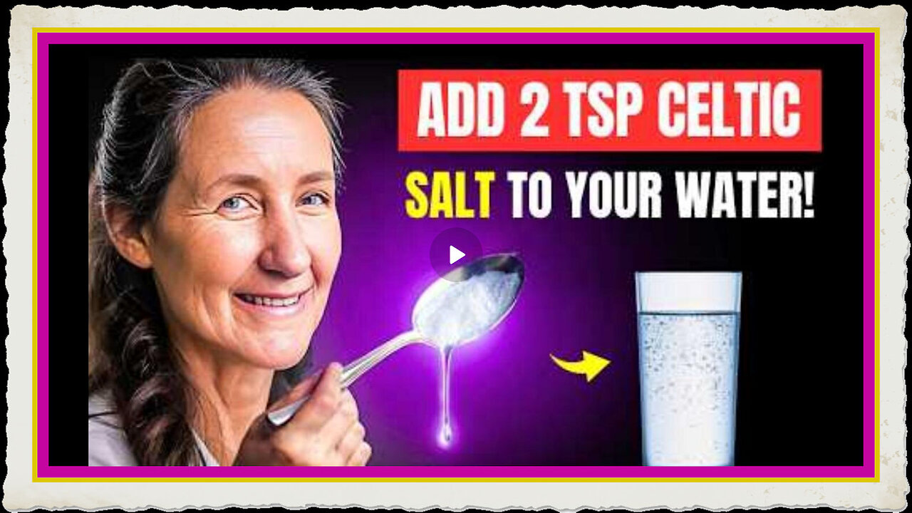 'I Added CELTIC SALT To My Daily Routine And This Is What Happened' ~ w Barbara O'Neill 10.08.24