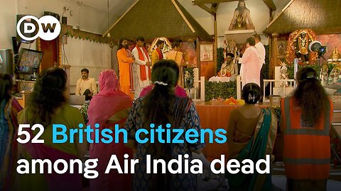 Indian community in London's 'Little Gujarat' mourns Air India dead | DW News
