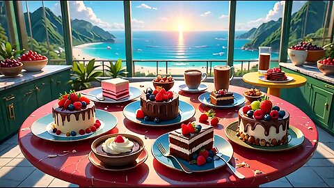 Heavenly Chocolate Cake with Fresh Berries | Paradise View