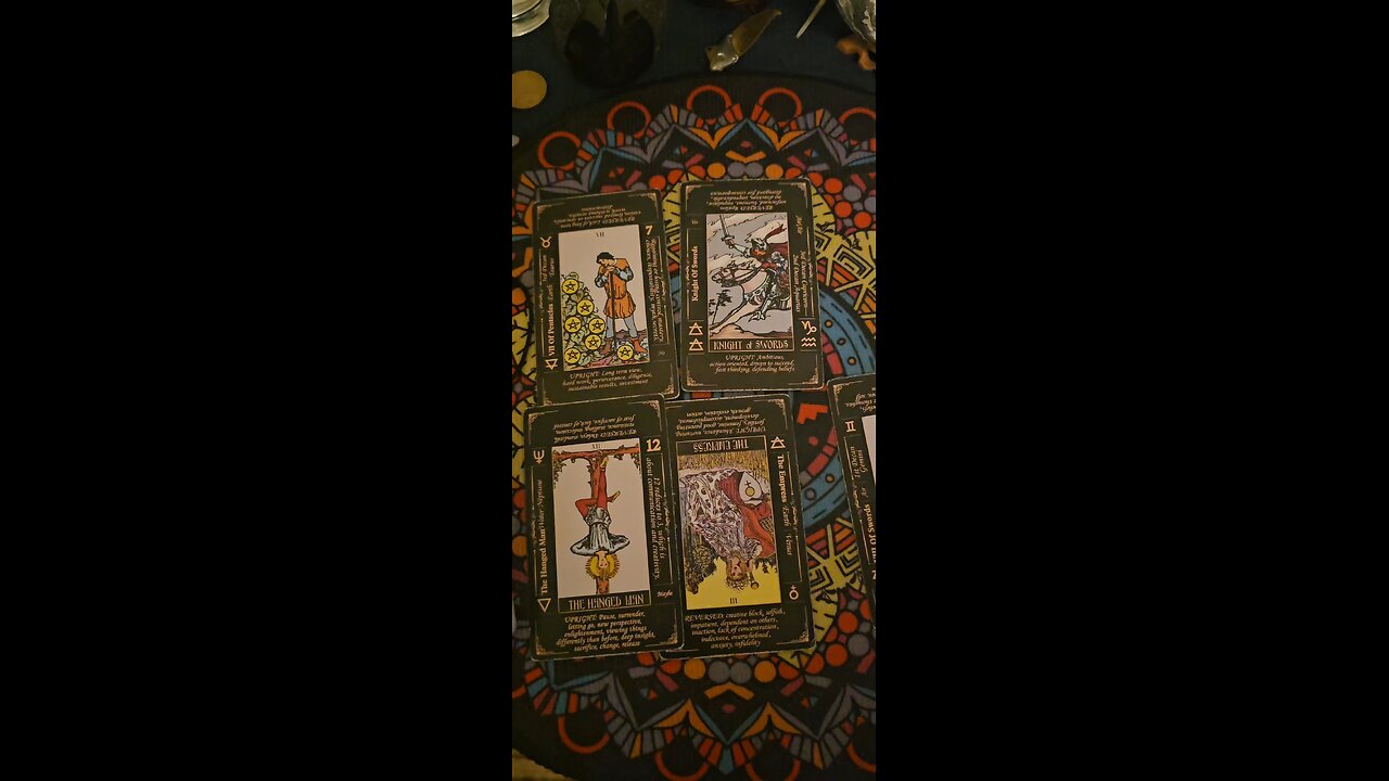 I did a pull for the Collective… and myself — and the message came out loud and clear