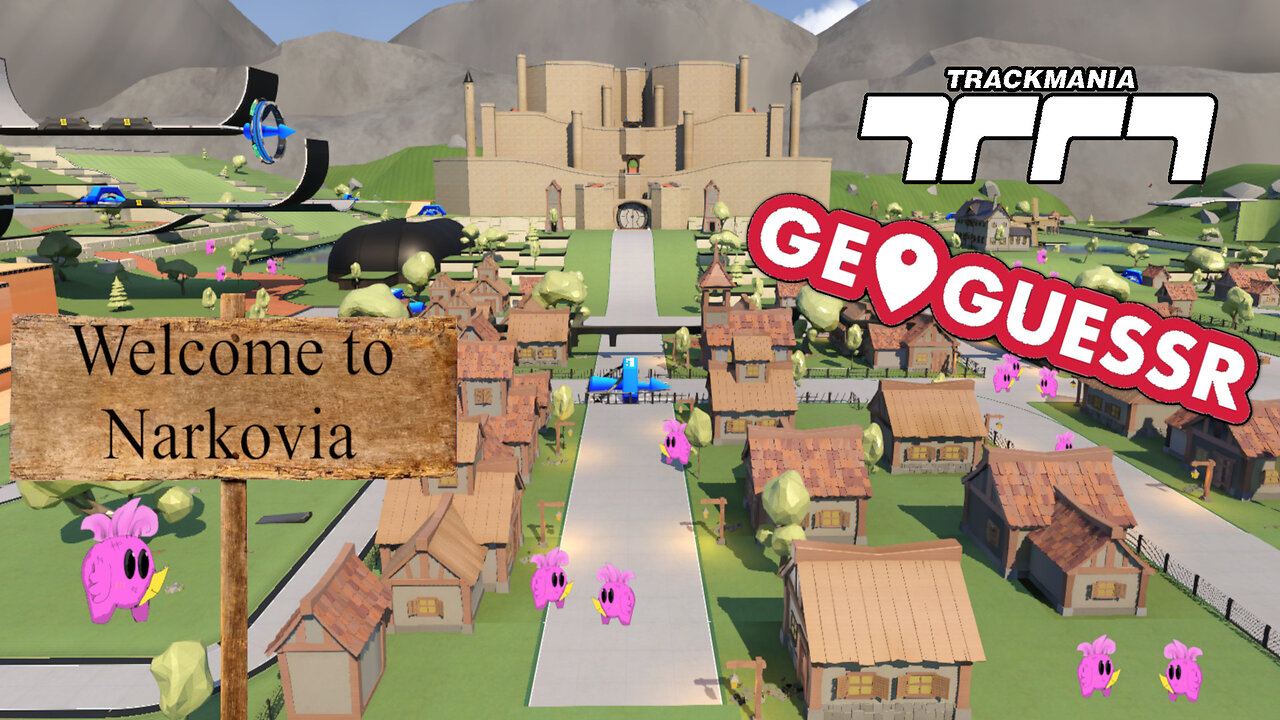 I brought Geoguessr to Trackmania