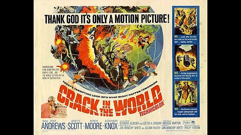 Crack in the World- ( Sci Fi) - 1965