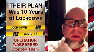 There Plan was 10 years of Lockdown