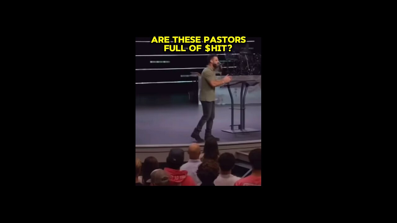Are all these pastors full of $hit ?