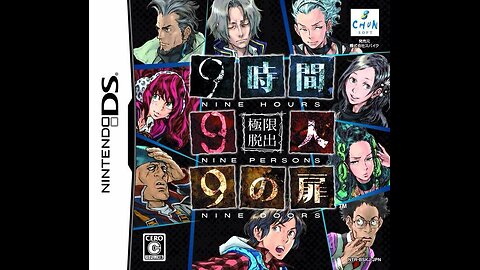ZERO ESCAPE 9 HPOURS 9 PERSONS 9 DOORS - LONGPLAY PART 1