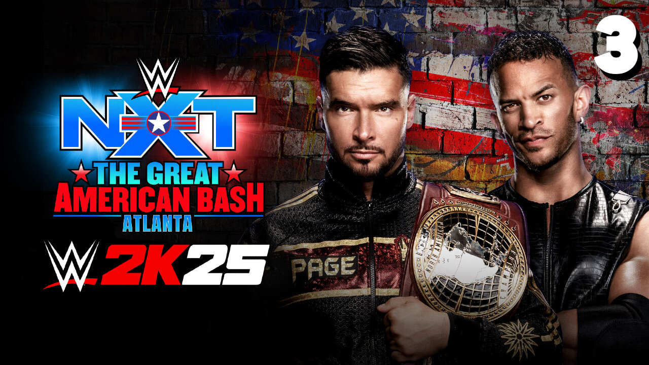 WWE 2K25 NXT Great American Bash 2025 - Match 3: Ethan DESTROYS Ricky!