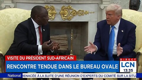 Trump reçoit le président sud-africain: échange tendu dans le Bureau ovale