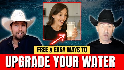Most People Drink ‘Dead’ Water – Here’s How to Fix & Upgrade It Naturally & FREE