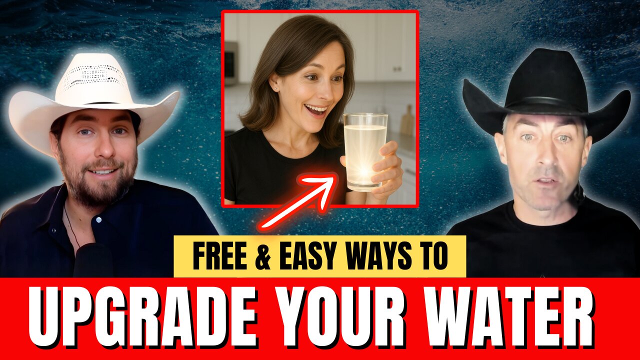 Most People Drink ‘Dead’ Water – Here’s How to Fix & Upgrade It Naturally & FREE
