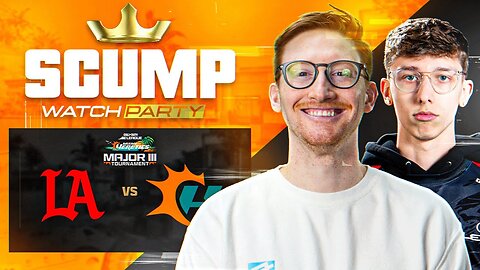 LA THIEVES VS MIAMI HERETICS!! SCUMP WATCH PARTY - CDL MAJOR 3 MIAMI DAY 3