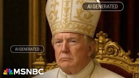 "Do Not Mock Us": Trump Criticized for AI Image of Himself as the Pope