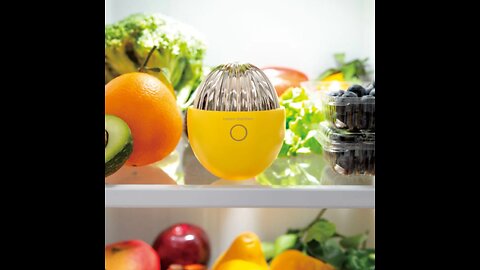 Rechargeable Portable Ozone Air Purifier Fridge Deodorizer, for Kitchen Odor, Shoe Cabinet, Closets