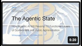 AI Governance and The Agentic State | Greg Reese