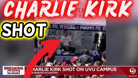 BREAKING: Charlie Kirk SHOT at Utah Valley University Event