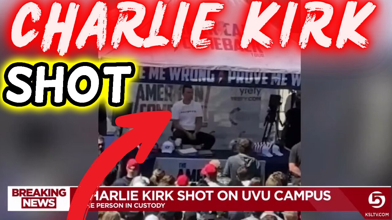 BREAKING: Charlie Kirk SHOT at Utah Valley University Event