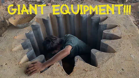 The incredible process of producing huge parts for industrial equipment.